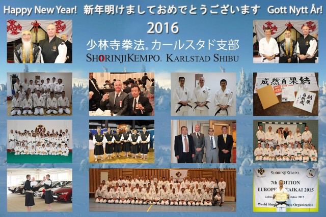 Gott nytt år från Shorinji Kempo Karlstad Shibu