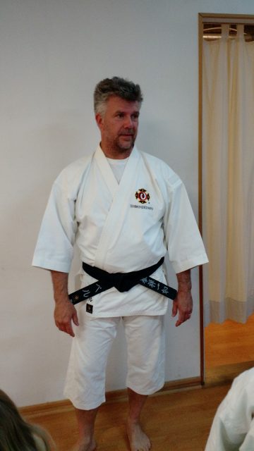 Pelle-sensei - an old friend of ours from Karlstad Shibu - made an appearance at the camp.